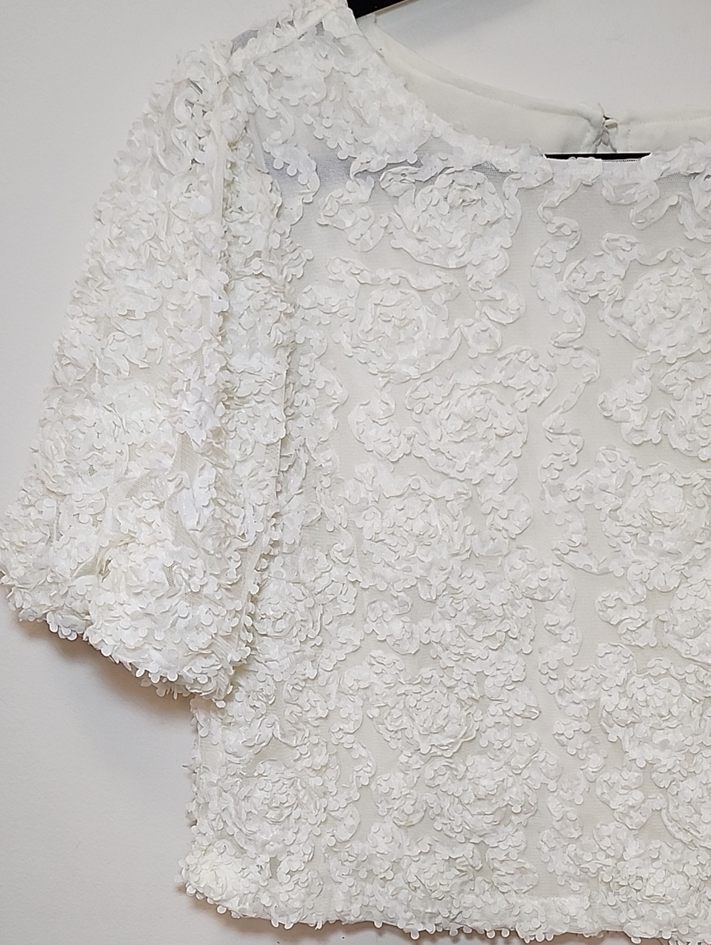 Anthropologie Maeve Presley Applique Blouse Size Small - Picture 8 of 16